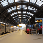 Partenza da Milano per viaggio d'Italia in treno