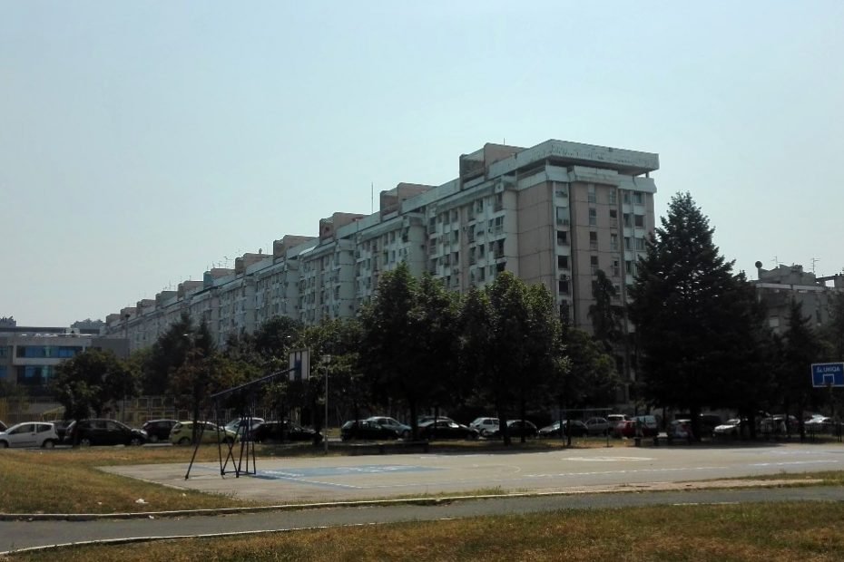 Quartiere Brutalista case Belgrado
