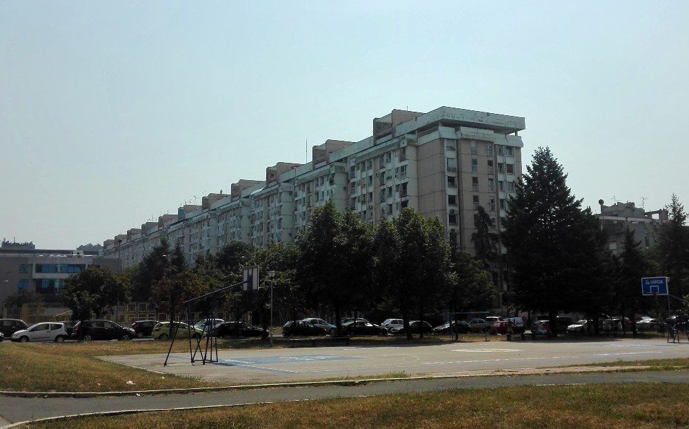Quartiere Brutalista case Belgrado